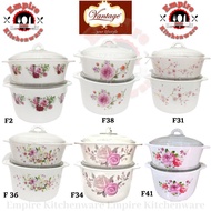 Vantage Cookware 2in1 2L & 3L Vitroware Multipurpose Cookware