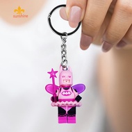 Pink Fairy Batman Lego Keychain！！ Pink Fairy Batman Lego Keychain Gift [anisunshine.sg]