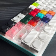 keycaps custom keycaps Building Block Keycap 1U No Engraving 2U PBT/Transparent PC Cross Axis Magnet