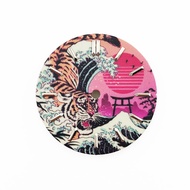 นาฬิกา Dial NH35 Creative Kanagawa 28.5 มม.นาฬิกา Dial ภาพวาดสีน้ํามัน Full Luminous ใช้งานร่วมกับ E