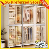 Installation-free Wardrobe clothes wardrobe Folding Wardrobe wardrobe cabinet plastic wardrobe Simpl