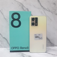 OPPO RENO 8 (4G) 8/256 SECOND FULLSET &amp; BATANGAN