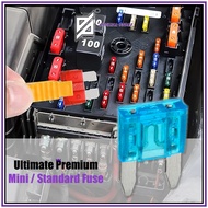Mini Fuse /Standard Fuse/Fius Motosikal Kereta Lori/Fuse Motorcycle Car Lorry Vehicle 2A 5A 7.5A