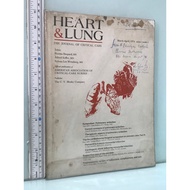 HEARTH & LUNG THE JOURNAL OF CRITICAL CARE 1974 AMERICAN ASSOCIATION OF CRITICAL CARE NURSES