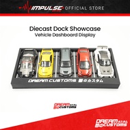 [PREORDER] Dream Customs 夢のカスタム Vehicle Dashboard Diecast Dock Showcase - Anti-slip base, Premium Si