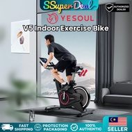 YESOUL V5 Indoor Exercise Bike Rated Max.loaded 120kg Flywheel weight 16kg Work With APP