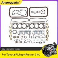 Engine Parts Full Head Gasket Set Fit 3.0 L For 1988-1995 Toyota Pickup T100 4Runner 3.0L 3VZE V6 Ga