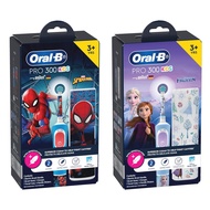 Oral-B Pro 300 Kids 3+ Electric Toothbrush & replacement head (New)