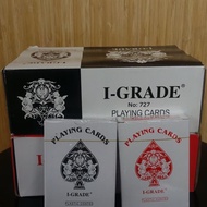 Hello - 2 DECK IGRADE 727 Playing Cards / Poker Cards / Poker Cards - Random Color MOST !!