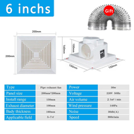 Bathroom exhaust fan household silent bathroom exhaust fan ceiling exhaust fan ceiling type kipas ek