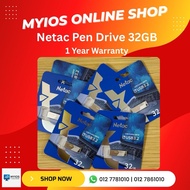 Pen Drive 32GB USB 3.2 | NETAC Pen Drive | Flash Drive