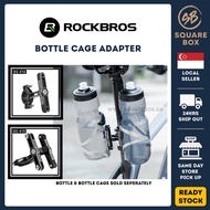 ROCKBROS Bike Bottle Holder Converter Bicycle Bottle Holder Adapter Adjustable Water Bottle Cage HandleBar Mount