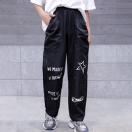N40504 Tween Boy Cool Printed Casual Long Pants