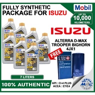 MOBIL Delvac 1 5W-40 7 Liters ISUZU ALTERRA D-MAX TROOPER BIGHORN 4JX1 (FULLY SYNTHETIC ENGINE OIL)
