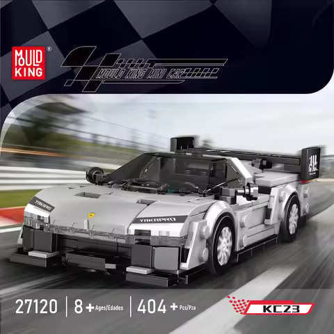 MOULD KING 27120 Supercar KC23 MOC Building Blocks sets DIY Racing car Bricks Puzzle Toys for Kids A