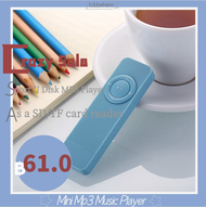 【Crazy Sale】Portable USB กีฬา U Disk Mini Mp3เครื่องเล่นเพลงสนับสนุน32การ์ด GB TF (สีดำ)