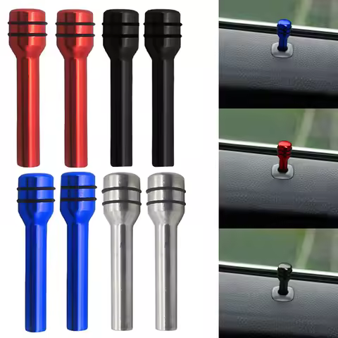 2pcs Alloy Car Door Lock Pins Screw Knob Pin For Volkswagen VW Polo Golf 3 Beetle MK2 MK3 MK4 MK5 MK