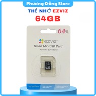 EZVIZ 64Gb CAMERA MEMORY CARD, IMOU, Hikvision, DAHUA, KABE, RABITCAM CAMERA MEMORY CARD - Class 10 