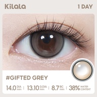 Kilala Kính áp tròng xám lens 1 ngày Gifted Grey/Gifted Brown/Focus Black DIA 14.0mm Lens nâu/xám tự