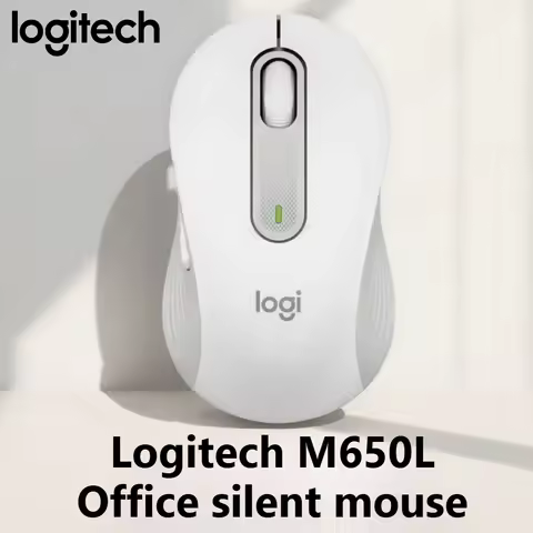 Logitech Signature M650 M650L Silent Mouse | Ergonomic Design Quiet Click Custom Side Buttons Office