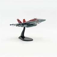 1/100 F18 Fighter Plane Model Miniature Tabletop Decoration for Office Bookshelf