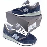 Nb New Balance 997 Navy Made In USA Shoes - New Balance Sneakers