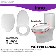 【New stock】✽Inno WC1015 Sericite /WC1019 Dickite /WC1023 Cryolite /WC1041 Carnot - Compatible Toilet Seat (Soft Close) #