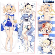 Pillowcase Genshin Impact Barbara Jean Klee Mobile Game Anime Character Pillow Cover Cartoon Custom 