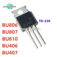 10PCS BU806 BU807 BU810 BU406 BU407 TO-220 transistor 8.0A 150-200V 60W in stock ZECL