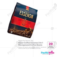 DISCONTINUE Super Coffee Essenso/3 In 1 Microground Coffee Beans/Biji Kopi 3 In 1 Microground (25g x
