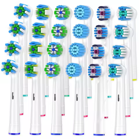 4/12pcs Replacement Brush Heads For Oral-B Electric Toothbrush Advance Power/Vitality Precision Clea