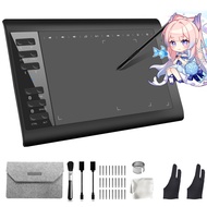Graphics Drawing Tablets, 10 x 6 inch Graphics Writing Tablet with Portable Bag and 8192 Levels Batt