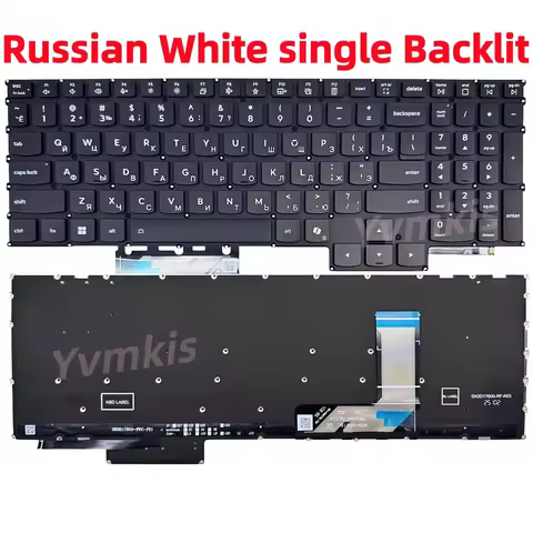 NEW US/Russian Backlit Keyboard for Lenovo LOQ 15IRX10 83JE 15AHP10 83JG,LOQ 17IRX10 83JH 17APH10