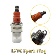 Single Pole L7TC Spark Plug for BM6A BMR6A WS6E WS7E BPMR6A WS7F CJ7Y W20MU M6 M7 BPMR6A Two Stroke 