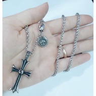 High QUALITY CHROME HEARTS MEN'S CROSS NECKLACE
