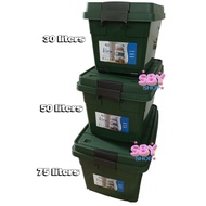 Storage Box 30L,50L,75L Viva Storage Box High Lid Heavy duty