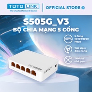 TOTOLINK S505G V3 5-port Gigabit Switch network Switch for PC Laptop easy to use