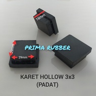 KARET HOLLOW 3x3 FULL PADAT KAKI MEJA RAK KURSI BESI HOLLOW/HOLLO