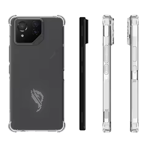 For Asus Rog Phone 8 Pro 5G Case Air Cushion Shockproof Airbag Silicone TPU Back Cover Soft Phone Ca