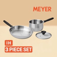 (Induction) 3件不銹鋼鍋具套裝-MEYER-LUNA(#71807-T)
