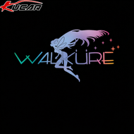 KUCAR | Macross Valkyries Band Sticker for Laptop Case