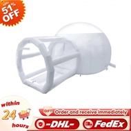 Inflatable Bubble Tent with 600W Air Pump&350W Blower 7.9x9.8ft PVC 5min Inflation Dome Tent for Cam