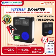 VIETMAP DK-MF139 KÍCH BÌNH KIÊM BƠM LỐP 5 TRONG 1 HÀNG CHÍNH HÃNG - SMEV