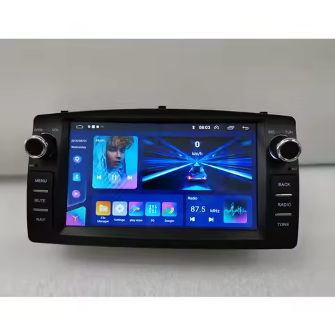 Carplay Auto Android 15 12G+512G IPS Car Multimedia Player GPS map 4G Bluetooth WIFI RDS Radio For T