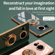 For Sharp Aquos Sense 7/8/9 Caseing Magnetic Waterproof Cover Finger Ring Holder With Lanyard Phone