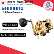 [SHIMANO] 23 Ocea Conquest Series 200/201/300/301/PG/HG/XG Offshore Dual-Axis Reel 23 - From JAPAN