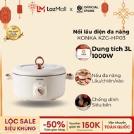 Nồi Lẩu Điện Đa Năng Sohi KZG-HP03 Chống Dính 3 Lít 1000W Hot Pot phù hợp với mọi gia đình