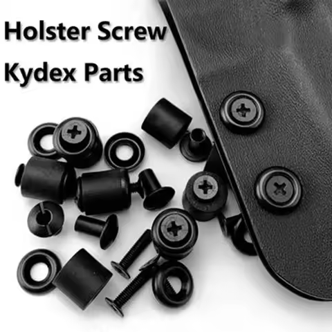 4pcs/set Kydex Holster Screw K Sheath Screw with Female Adapter Rubber Spacers DIY Waist Clip Making