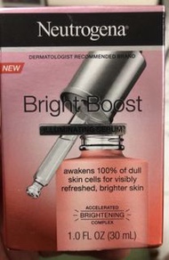 Neutrogena Bright Boost Illuminating Serum 亮膚臉部精華液 30mL 均勻膚色 減少黑斑 色素