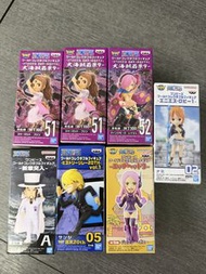 海賊王 WCF 景品 Figure 7盒 路飛娜美山治 figure 景品 一番賞